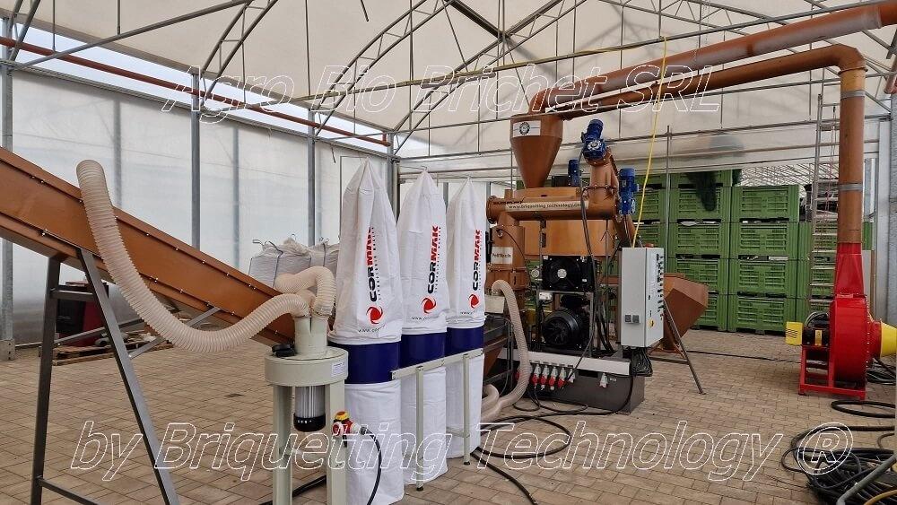 Straw Pelletizing Line in Wallern Burgenland Austria Straw Pelletizing Line in Wallern Burgenland Austria