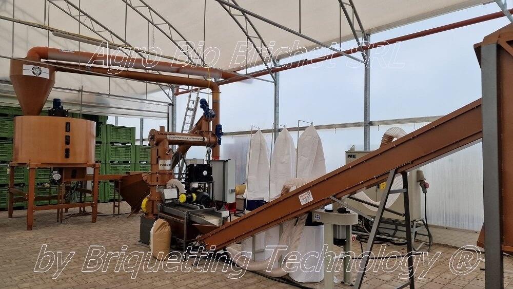Straw Pelletizing Line in Wallern Burgenland Austria Straw Pelletizing Line in Wallern Burgenland Austria