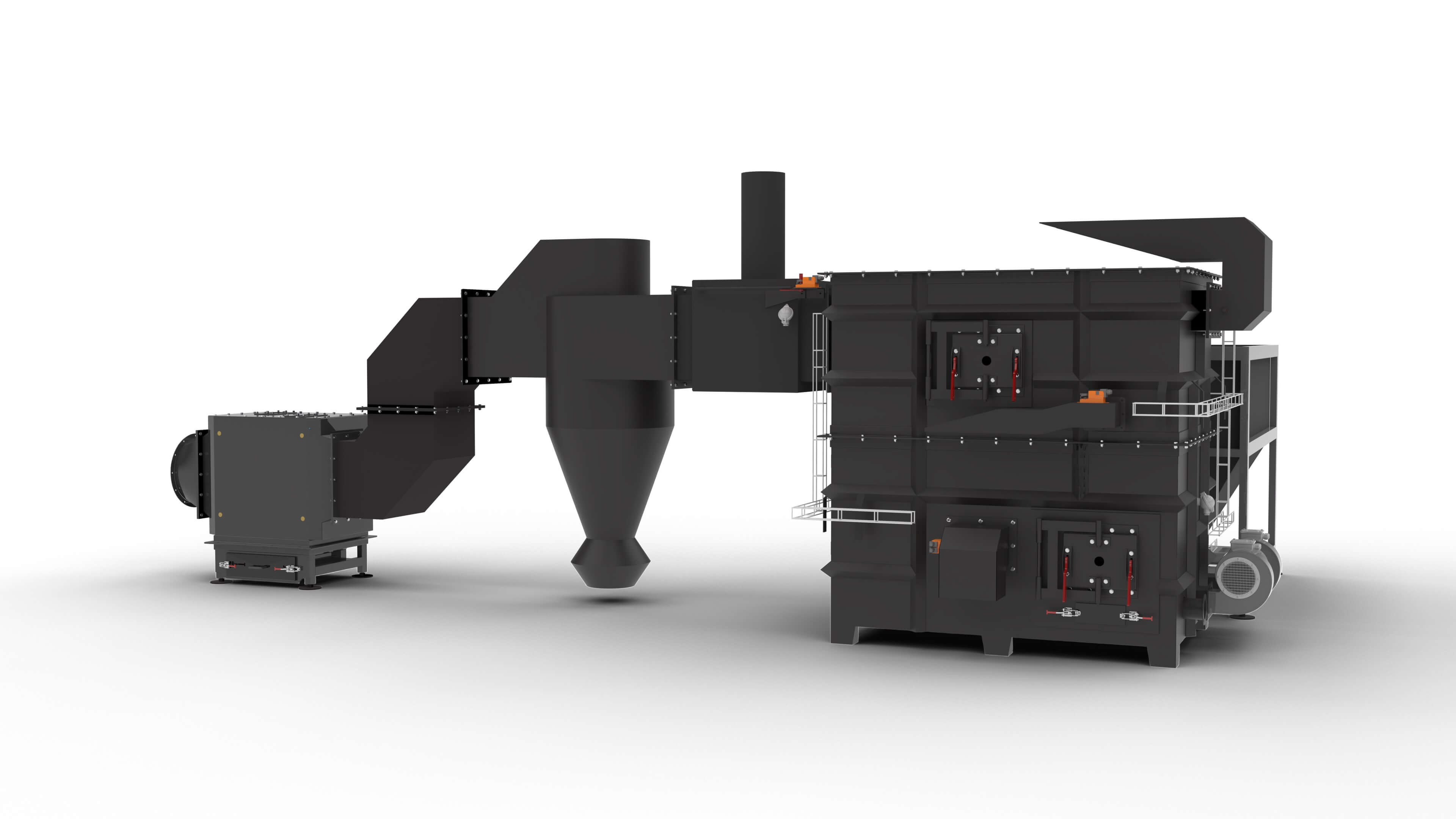 Industrial Solid Mixed Fuel Thermal Boiler with Pyrolysis Series Industrial Solid Mixed Fuel Thermal Boiler with Pyrolysis Series