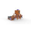 presa de brichetare mecanica 2 x bt-070-800max2