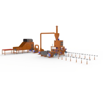 linie brichetare biomasa 1200-1600 kg ora