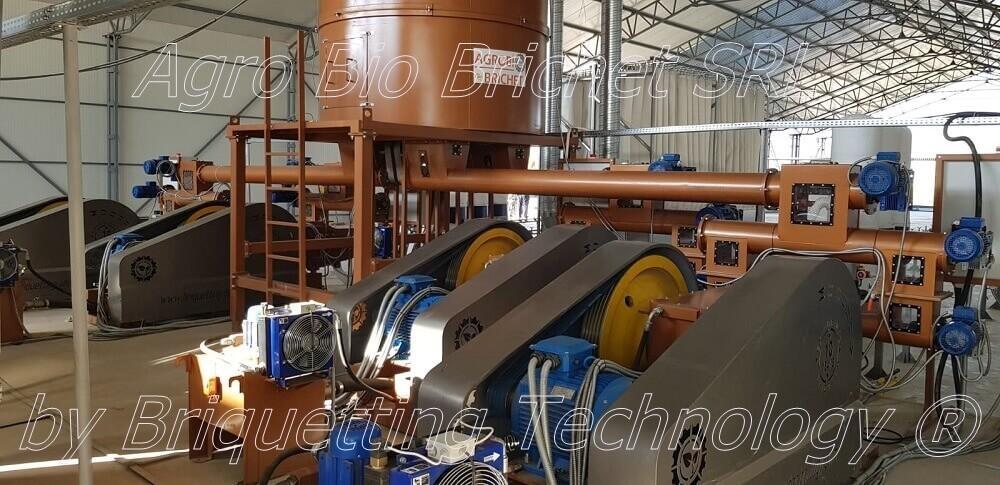 Progresu straw briquetting line