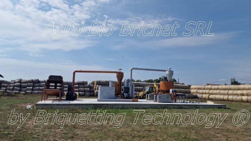 Straw Briquettes Production Line in Chislaz