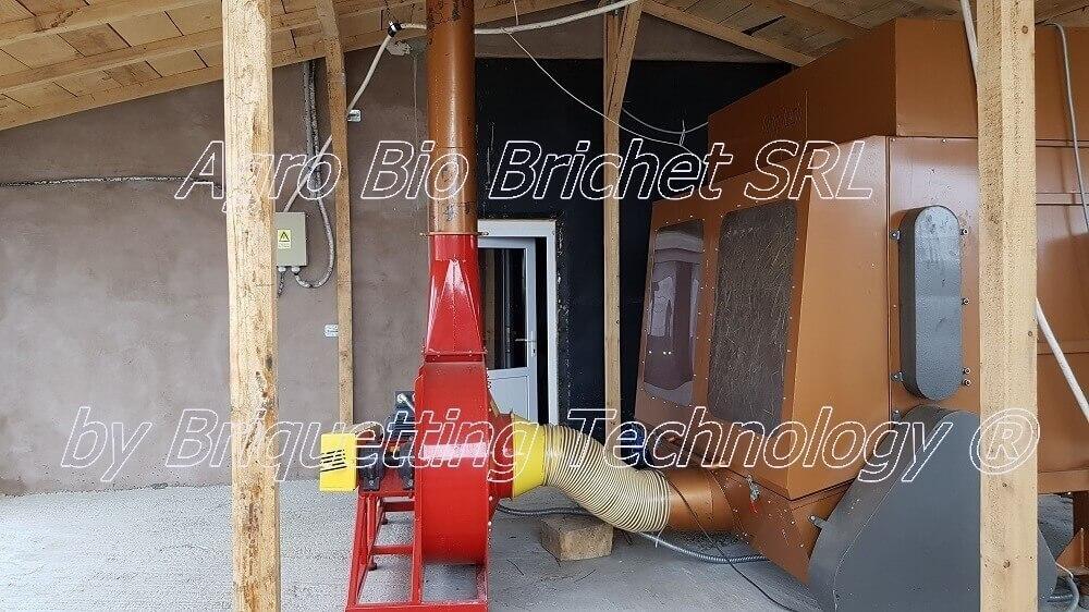 Straw briquette and pellet production line Tortoman