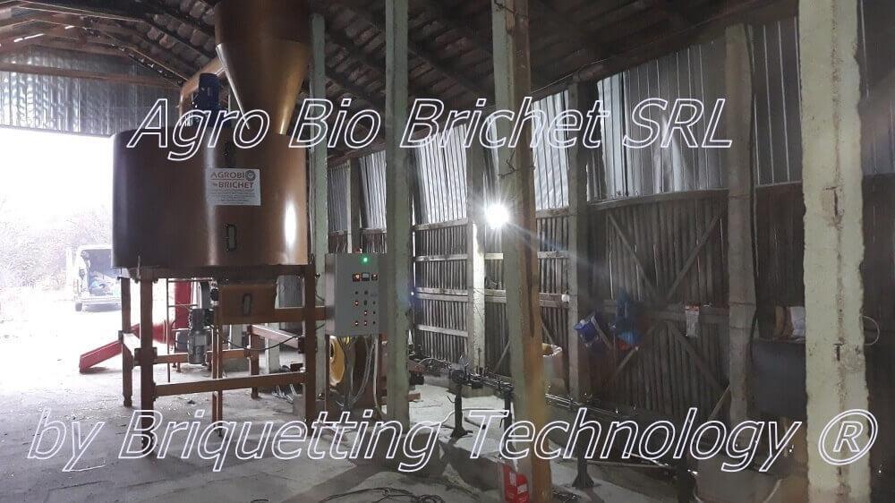 Falcoiu straw briquetting line