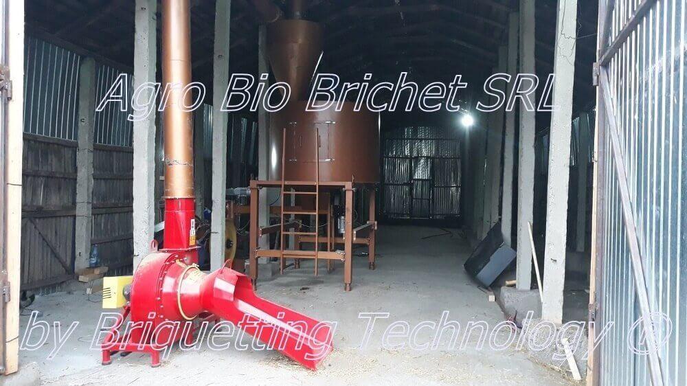 Falcoiu straw briquetting line