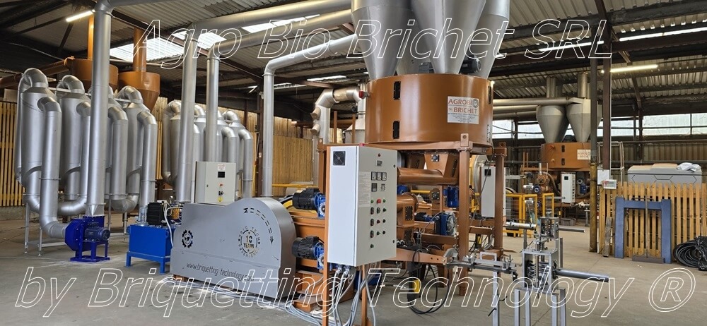 biomass briquetting line in France